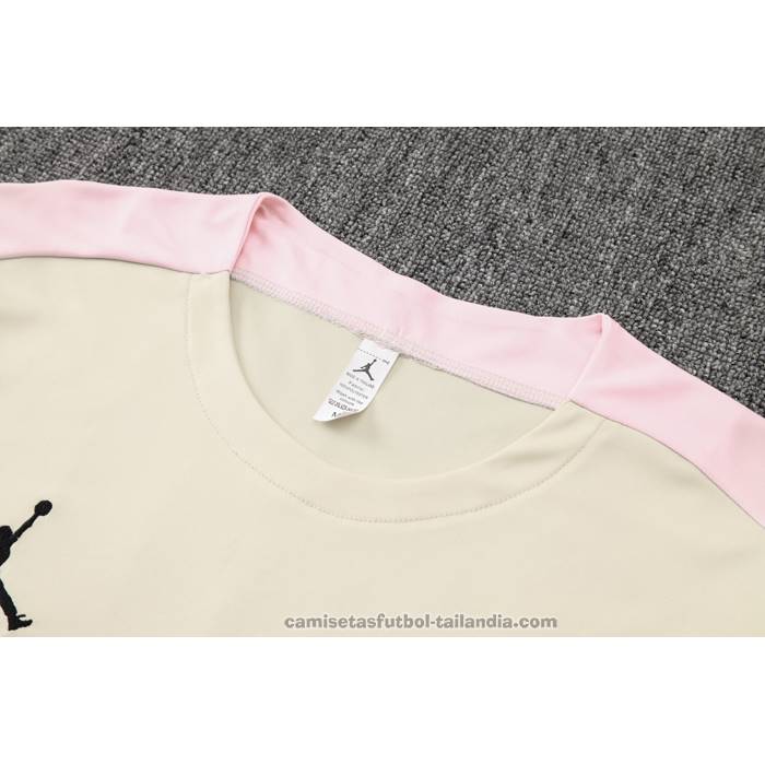 Chandal del Paris Saint-Germain Jordan Manga Corta 24/25 Amarillo - Pantalon Corto